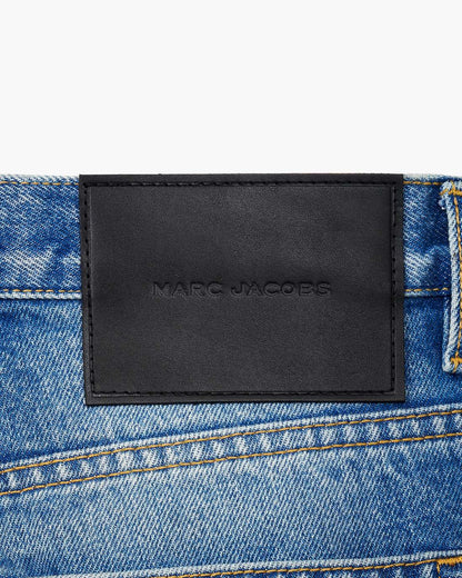 Marc Jacobs Patchwork Straight Jean Bright Indigo