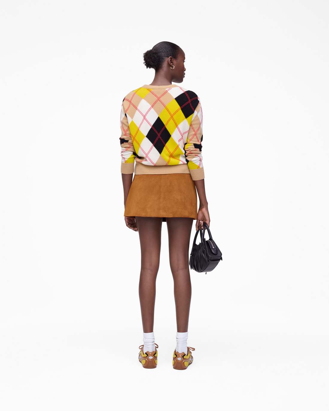 Suede Box Pleat Mini Skirt Copper Marc Jacobs / READY TO WEAR|NEW ARRIVALS