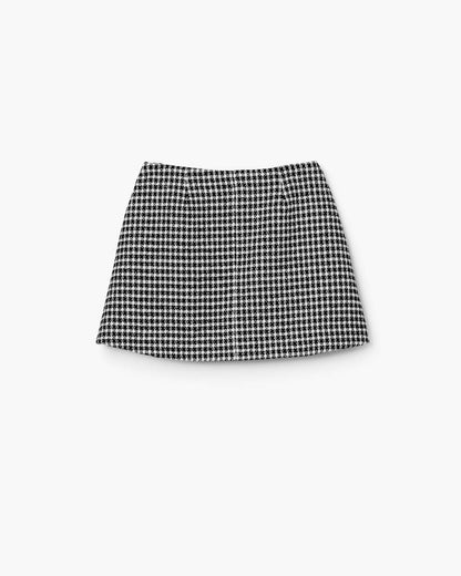 Gingham Tweed Mini Skirt Black Multi Marc Jacobs / READY TO WEAR|NEW ARRIVALS
