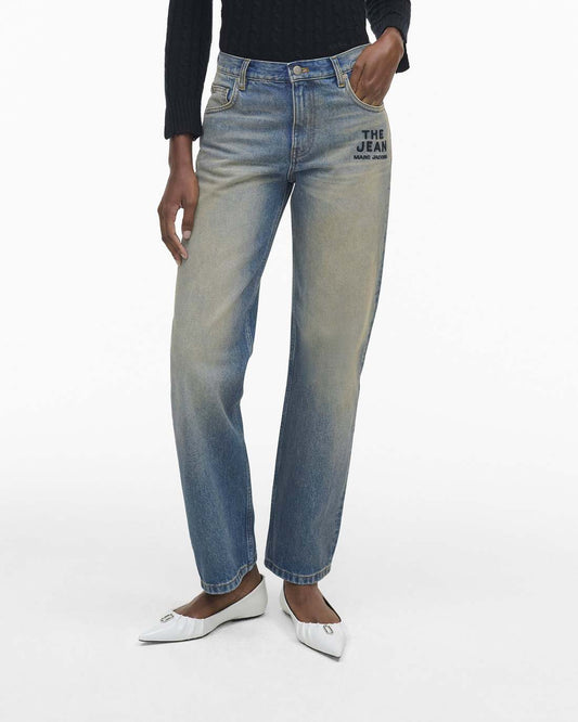 The Washed Jean Medium Wash Indigo Marc Jacobs / READY TO WEAR
