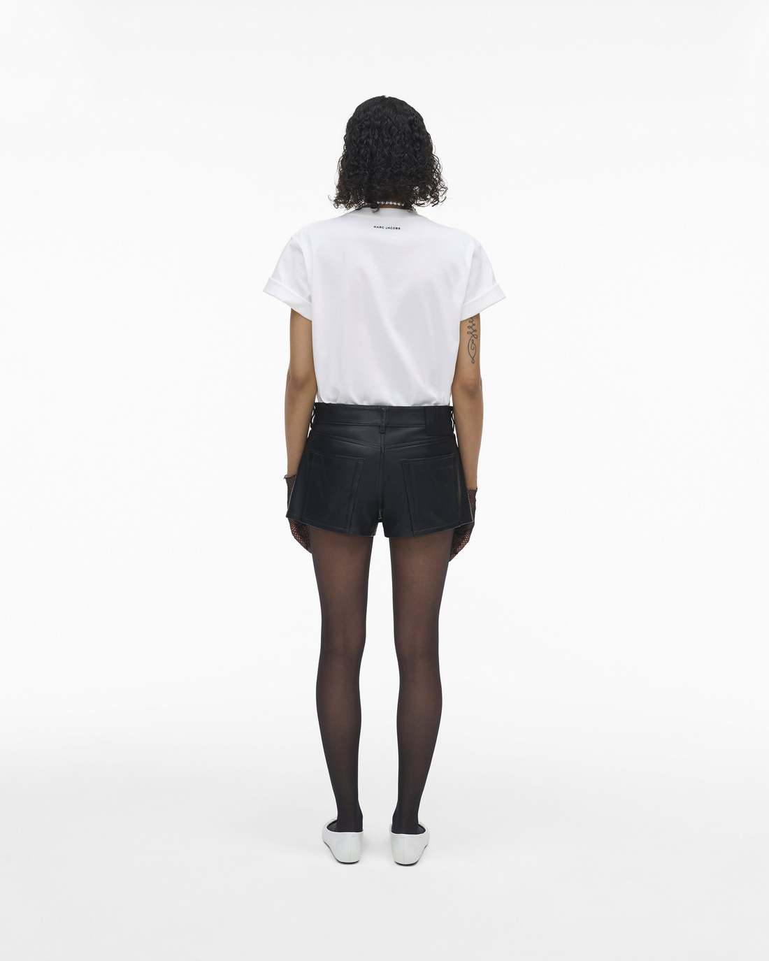 The Leather Skort Black Marc Jacobs / READY TO WEAR