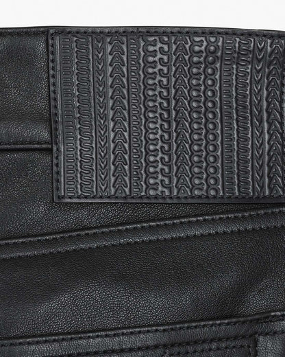 The Leather Skort Black Marc Jacobs / READY TO WEAR