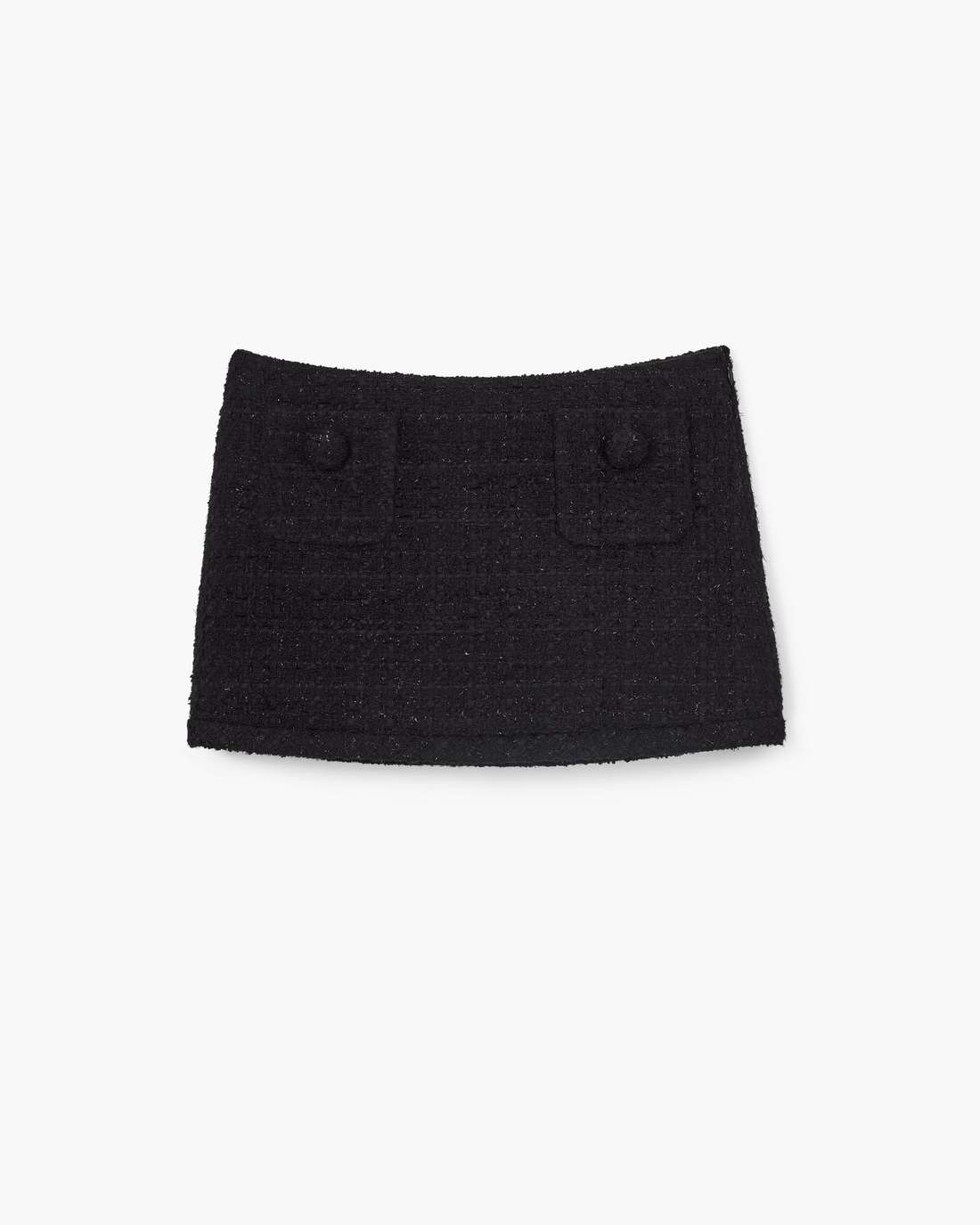 Tweed Mini Skirt Black Marc Jacobs / READY TO WEAR