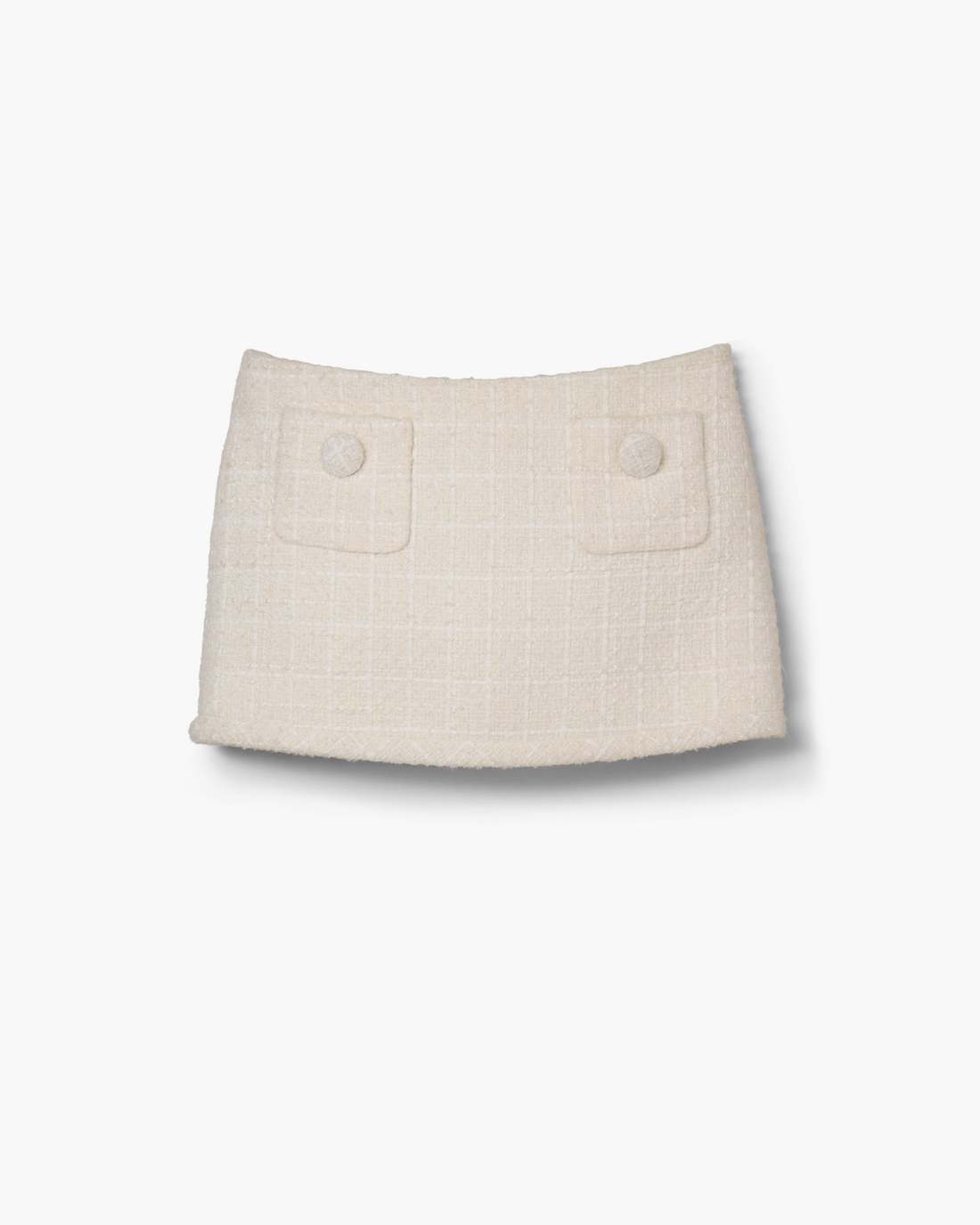 Tweed Mini Skirt Ivory Marc Jacobs / READY TO WEAR