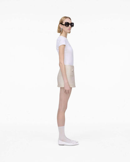 Tweed Mini Skirt Ivory Marc Jacobs / READY TO WEAR