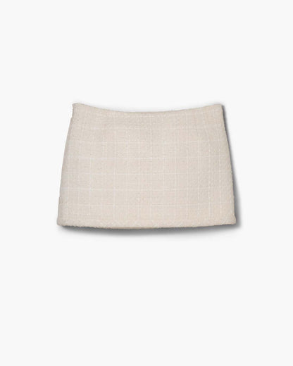 Tweed Mini Skirt Ivory Marc Jacobs / READY TO WEAR