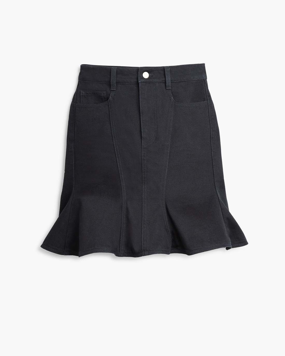 The Fluted Mini Skirt Black Marc Jacobs / READY TO WEAR
