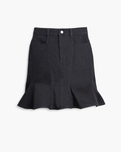 The Fluted Mini Skirt Black Marc Jacobs / READY TO WEAR