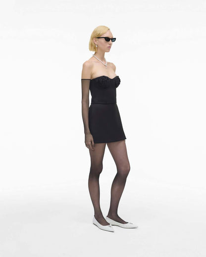 The Duchess Satin Skirt Black Marc Jacobs / READY TO WEAR