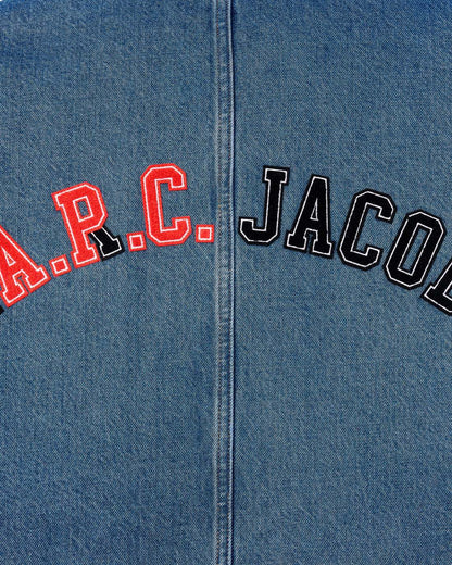 The A.P.C. X Marc Jacobs Denim Unisex Jacket Washed Indigo Marc Jacobs / READY TO WEAR