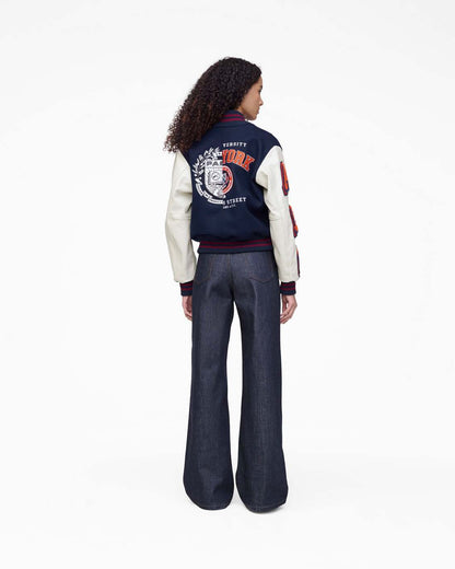 The A.P.C. X Marc Jacobs  Varsity Jacket Dark Navy/White Marc Jacobs / READY TO WEAR