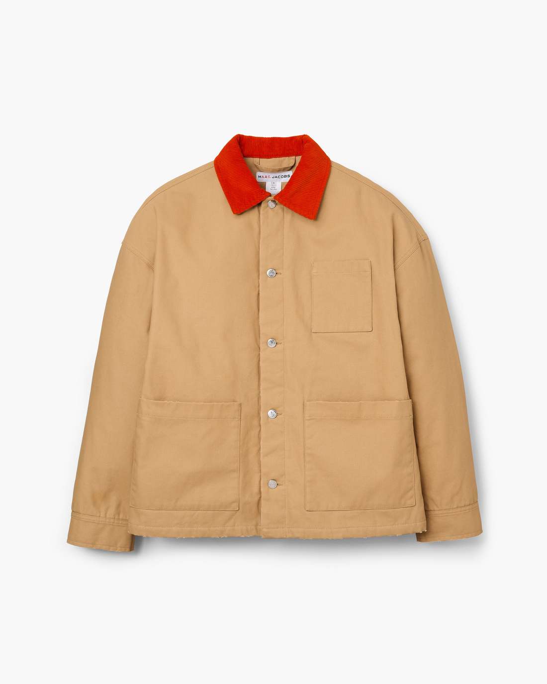 The A.P.C. X Marc Jacobs Stoned Canvas Unisex Jacket Camel Marc Jacobs / READY TO WEAR