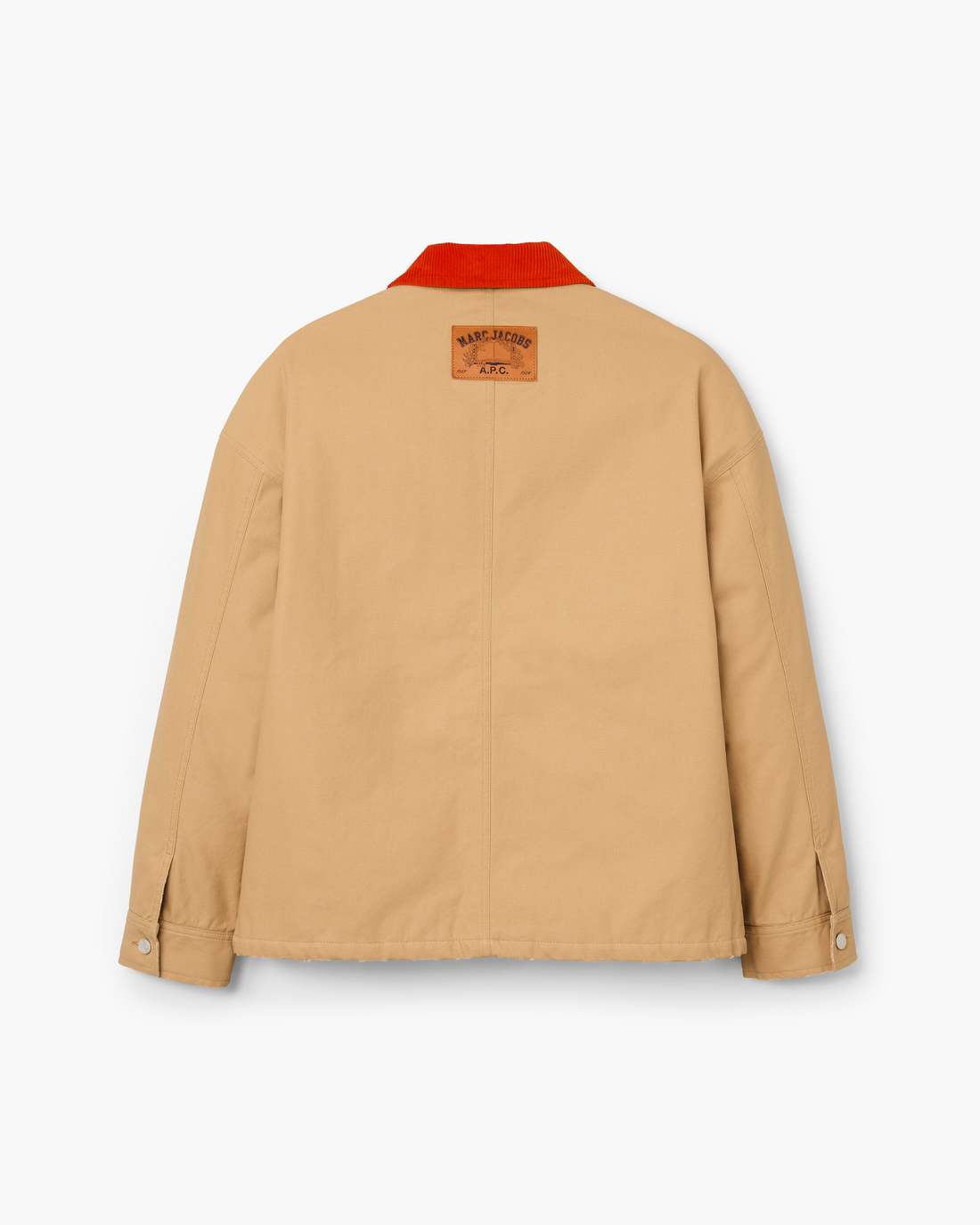 The A.P.C. X Marc Jacobs Stoned Canvas Unisex Jacket Camel Marc Jacobs / READY TO WEAR