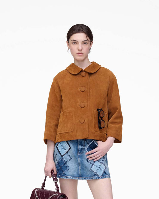 Suede Doll Jacket Copper Marc Jacobs / READY TO WEAR