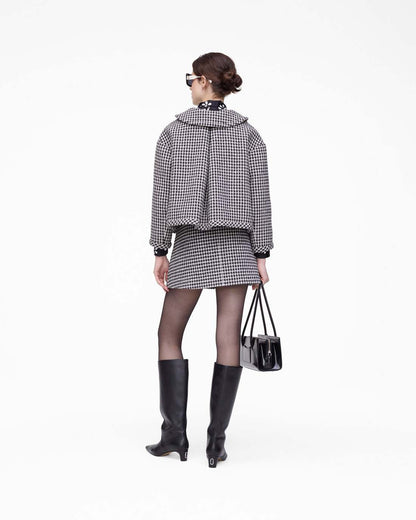 Gingham Tweed Jacket Black Multi Marc Jacobs / READY TO WEAR|NEW ARRIVALS