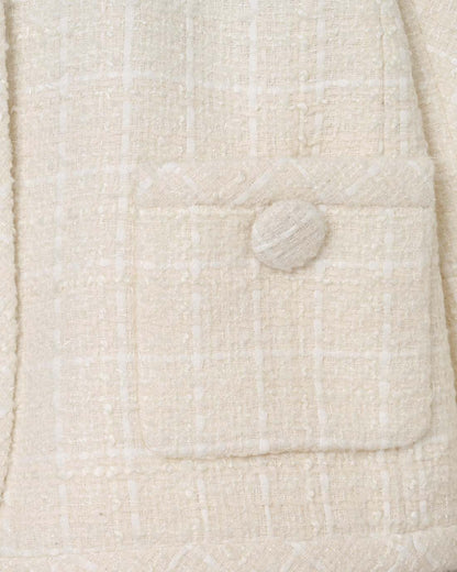 Tweed Backwards Lady Jacket Ivory Marc Jacobs / READY TO WEAR