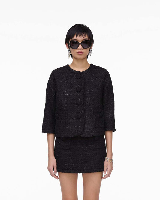 Tweed Backwards Lady Jacket Black Marc Jacobs / READY TO WEAR