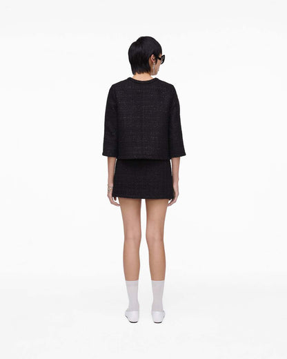 Tweed Backwards Lady Jacket Black Marc Jacobs / READY TO WEAR