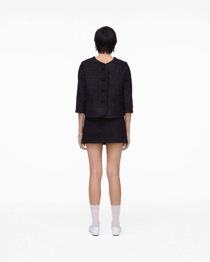 Tweed Backwards Lady Jacket Black Marc Jacobs / READY TO WEAR