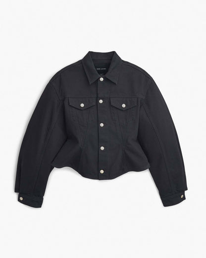 The Fluted Denim Jacket Black Marc Jacobs / READY TO WEAR