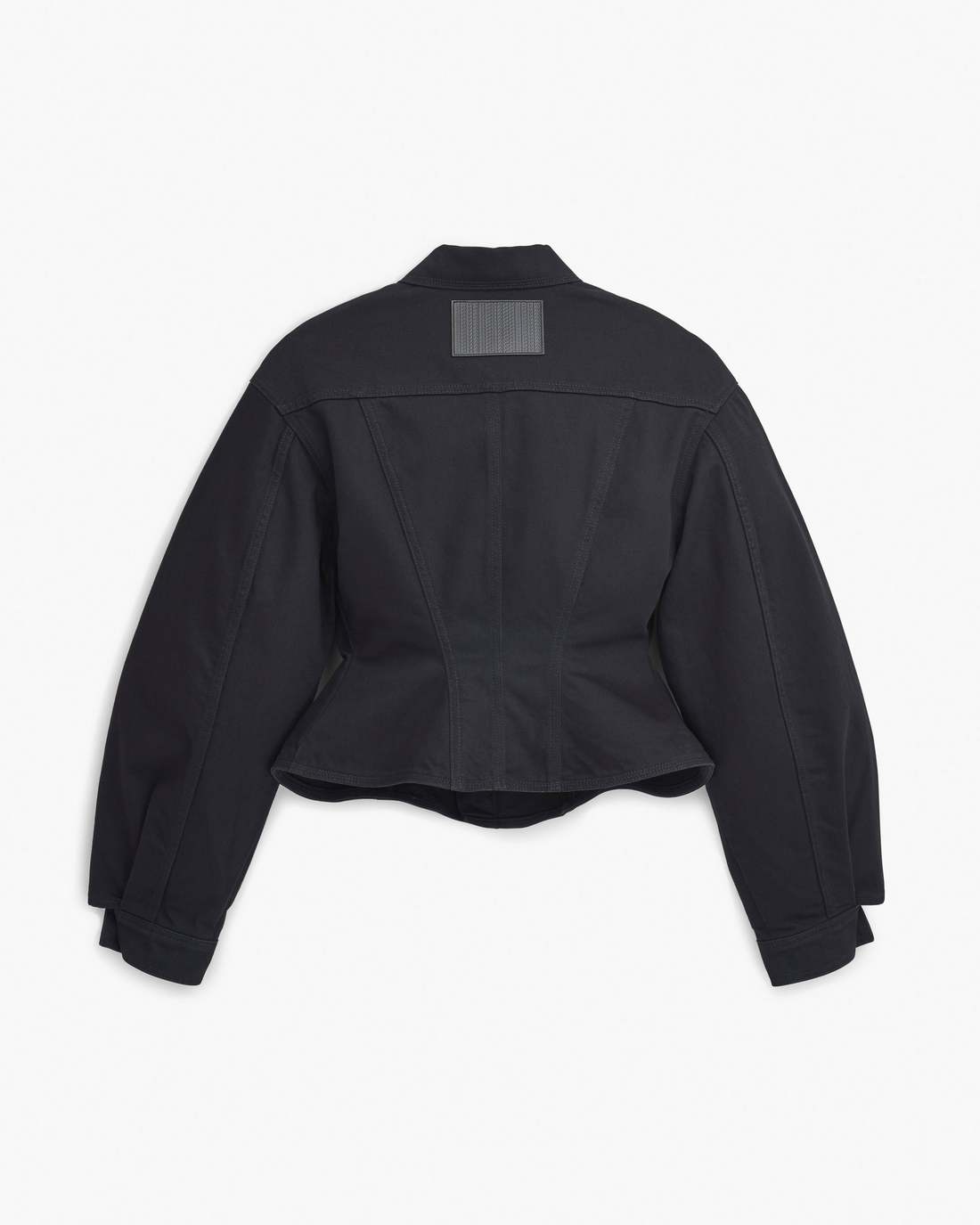 The Fluted Denim Jacket Black Marc Jacobs / READY TO WEAR