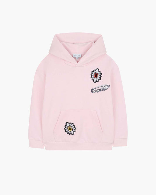 The Charm Collector Hoodie Pink Marc Jacobs / READY TO WEAR
