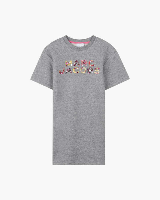 The Gem Logo Dress Grey Marc Jacobs / READY TO WEAR