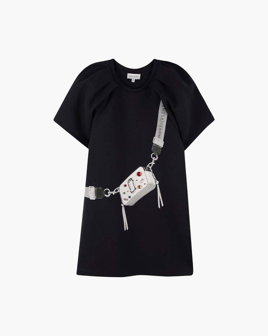 The Trompe Loeil Snapshot Dress Navy Marc Jacobs / READY TO WEAR