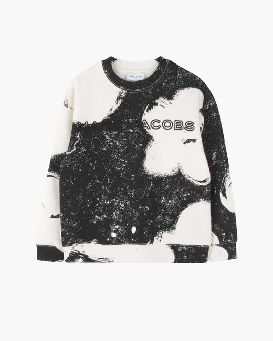 The Daisy Sweatshirt Black/White Marc Jacobs / READY TO WEAR