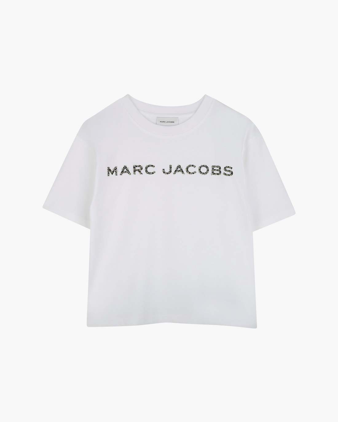 The Crystal Daisy Logo Tee White Marc Jacobs / READY TO WEAR