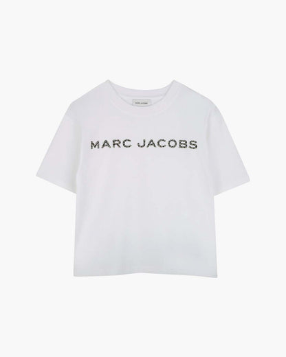 The Crystal Daisy Logo Tee White Marc Jacobs / READY TO WEAR