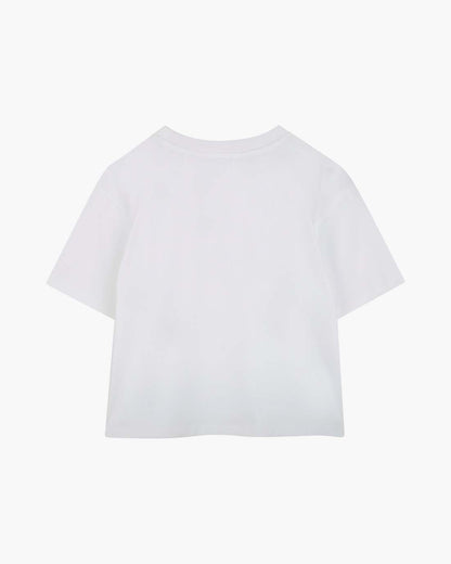 The Crystal Daisy Logo Tee White Marc Jacobs / READY TO WEAR
