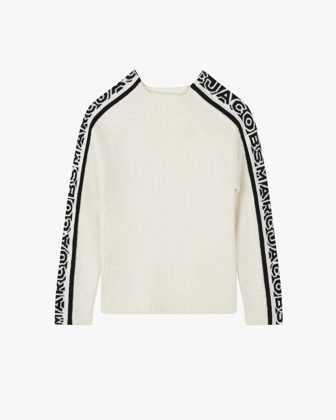 The Knitlogo Sweater Ivory Marc Jacobs / READY TO WEAR
