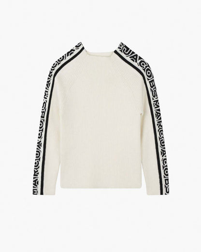 The Knitlogo Sweater Ivory Marc Jacobs / READY TO WEAR