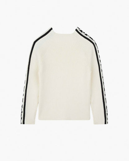 The Knitlogo Sweater Ivory Marc Jacobs / READY TO WEAR