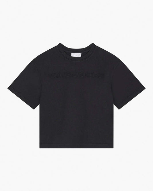 The Logo Tee Black Marc Jacobs / READY TO WEAR