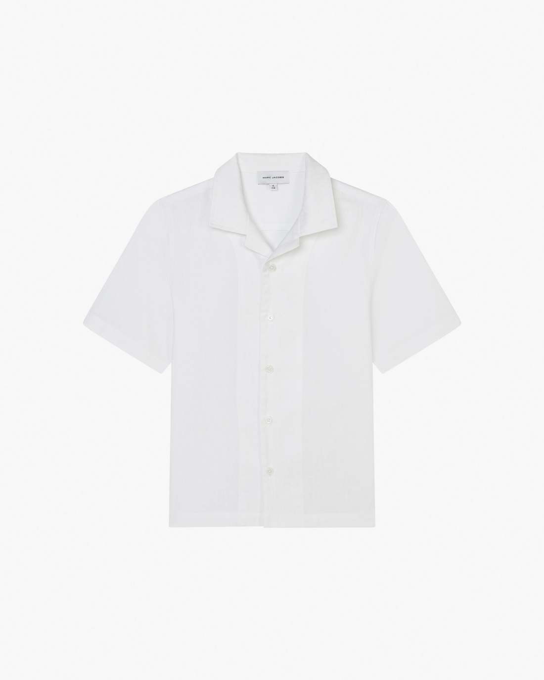 The Jumbled Monogram Logo Short Sleeve Shirt White Marc Jacobs / READY TO WEAR