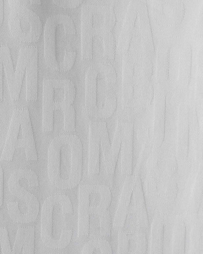 The Jumbled Monogram Logo Short Sleeve Shirt White Marc Jacobs / READY TO WEAR